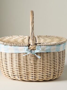 Country Woven Picnic Basket-Mint
Anthropology